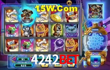 Biblioteca de slots populares na 4242Bet