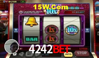 Slots com jackpots e giros grátis na 4242Bet